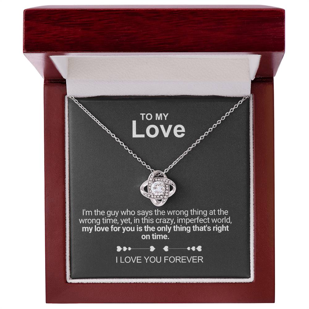 To My Love - Right On Time