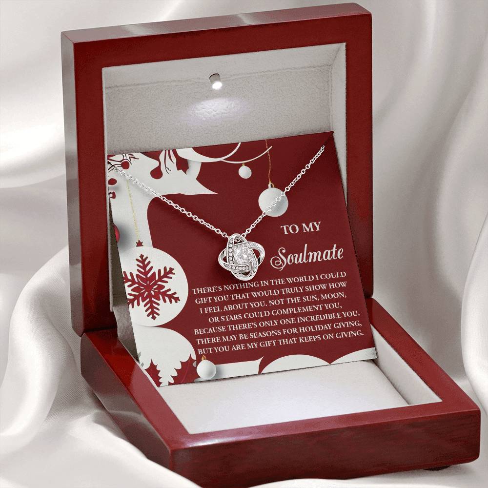 Soulmate - Holiday Giving - Love Knot Necklace