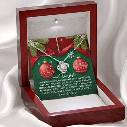 Daughter - Million Reasons - Love Knot Necklace