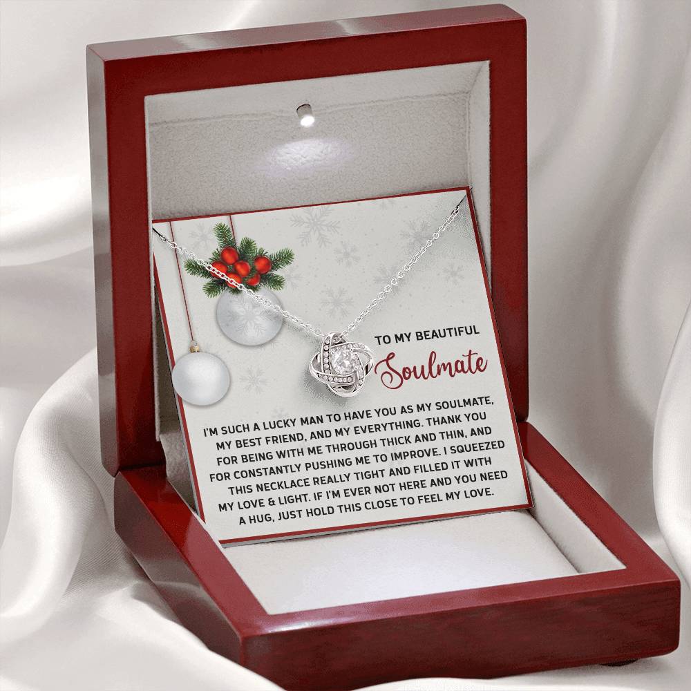 Soulmate - Feel My Love - Love Knot Necklace