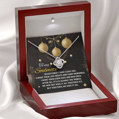 Soulmate - Have It All - Love Knot Necklace