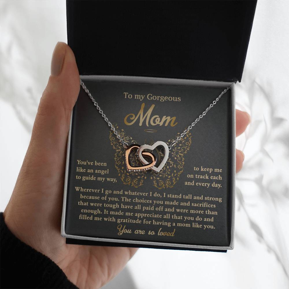 Mom - Like An Angel - Interlocking Hearts