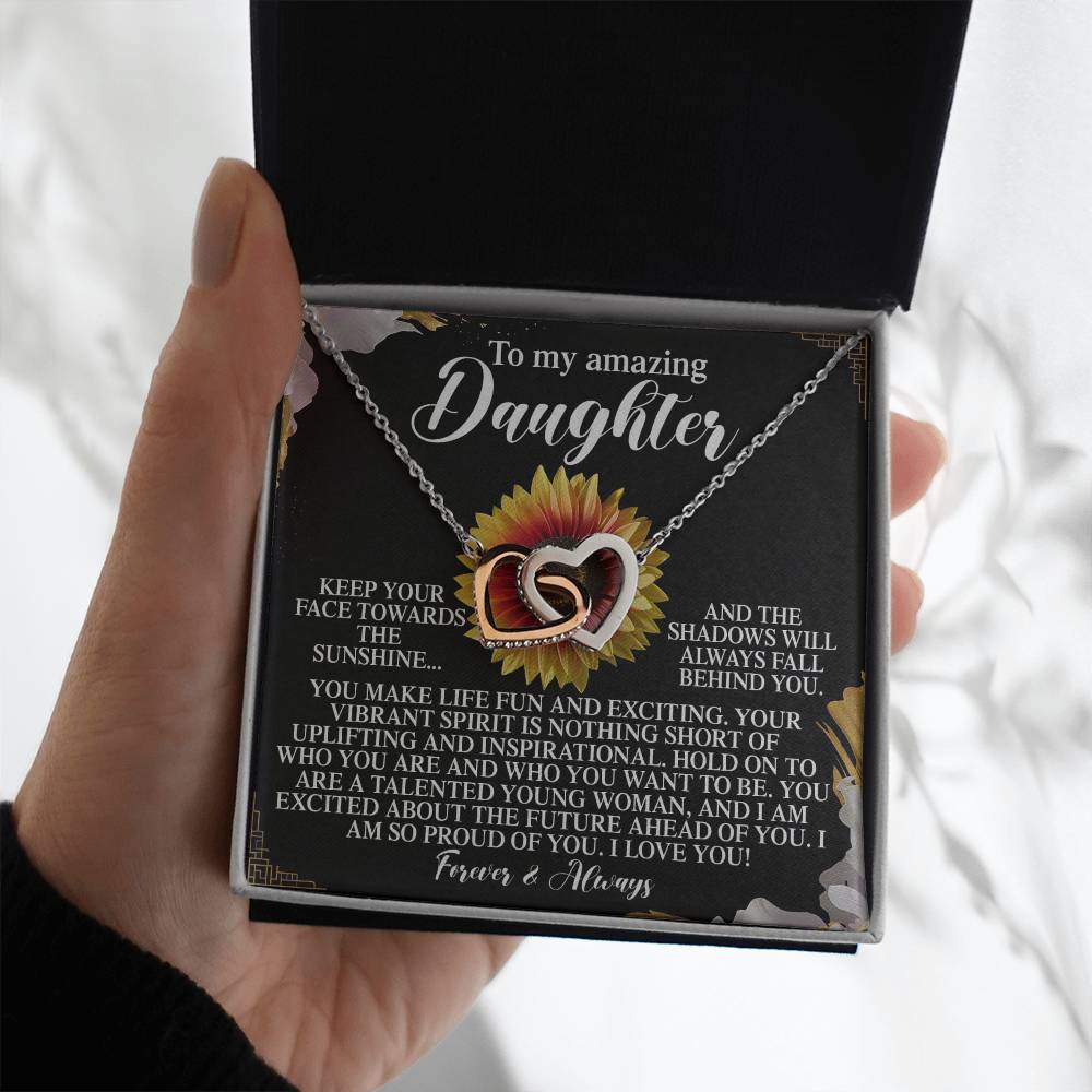 Daughter - Vibrant Spirit - Interlocking Hearts