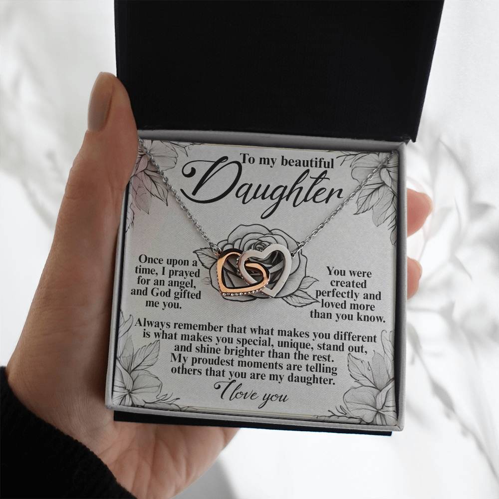 Daughter - Prayed Angel - Interlocking Hearts