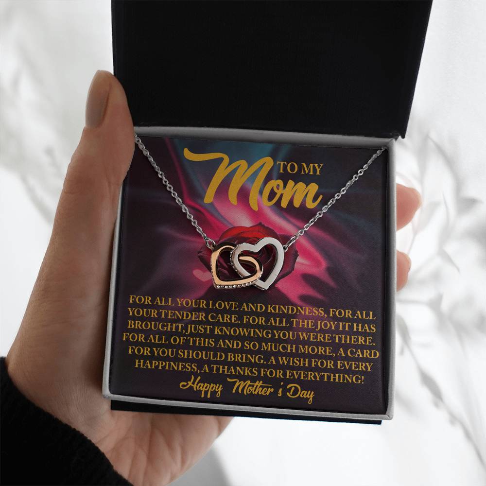 Mom - Tender Care - Interlocking Hearts