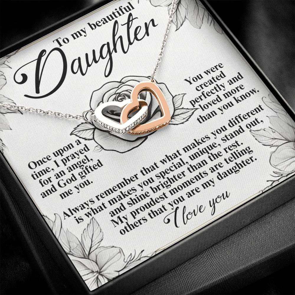 Daughter - Prayed Angel - Interlocking Hearts
