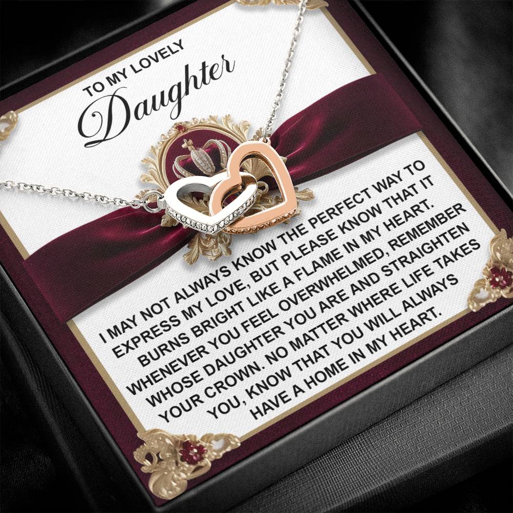 Daughter - A Flame - Interlocking Hearts