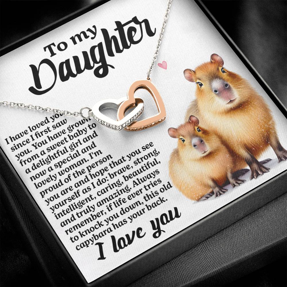 Daughter - Sweet Baby - Interlocking Hearts