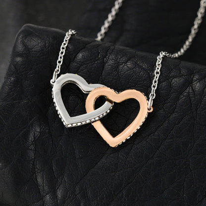 Daughter - My Baby Girl - Interlocking Hearts