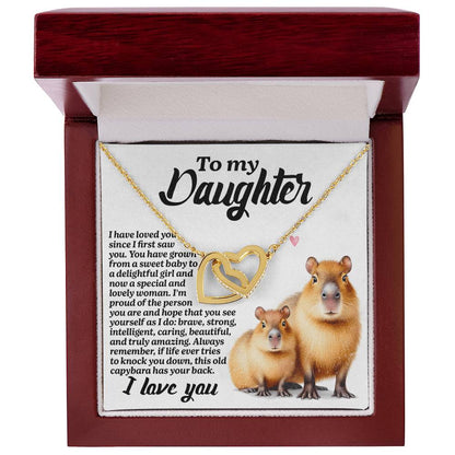Daughter - Sweet Baby - Interlocking Hearts
