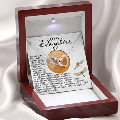 Daughter - Quiet Strength - Interlocking Hearts