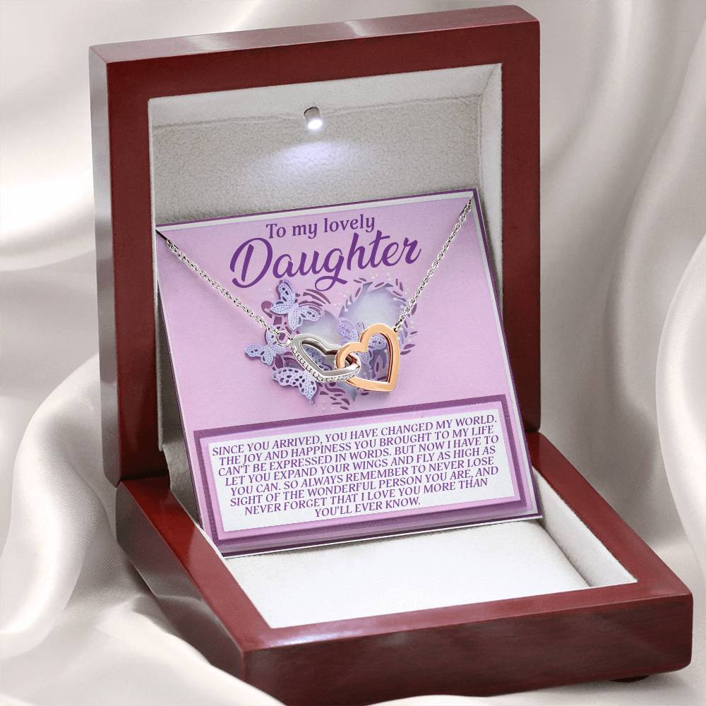 Daughter - Expand Wings - Interlocking Hearts