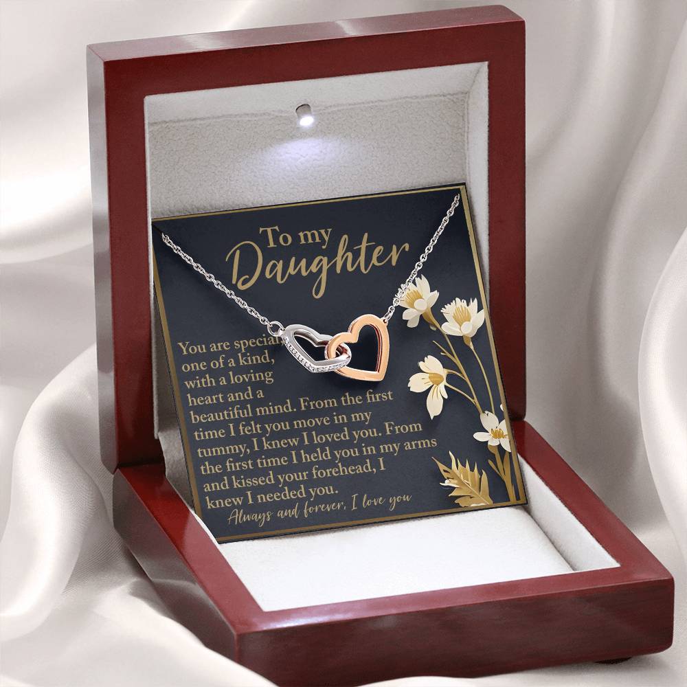 Daughter - One Kind - Interlocking Hearts