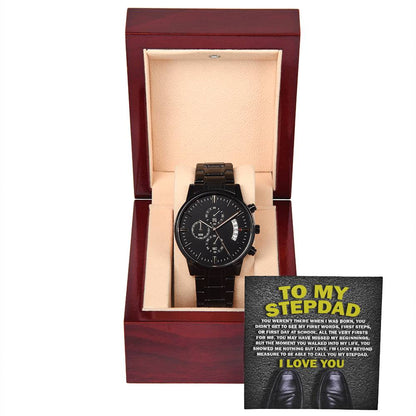 Stepdad - Nothing But Love - Metal Chronograph Watch