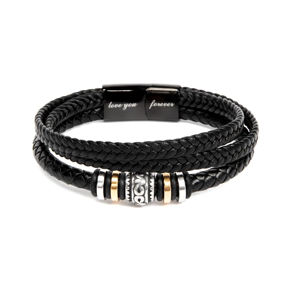 To my Dad - Countless Things - Love You Forever Bracelet
