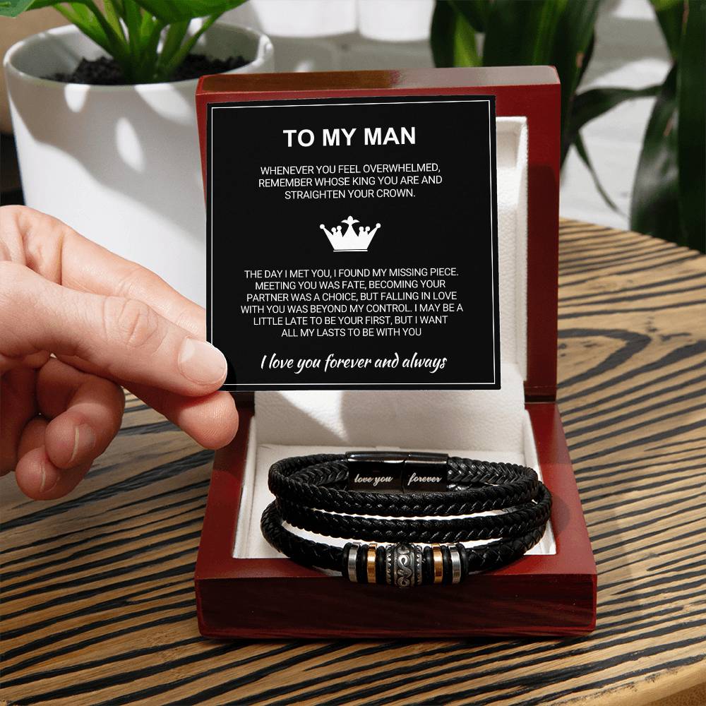 To My Man - Love You Forever - Black