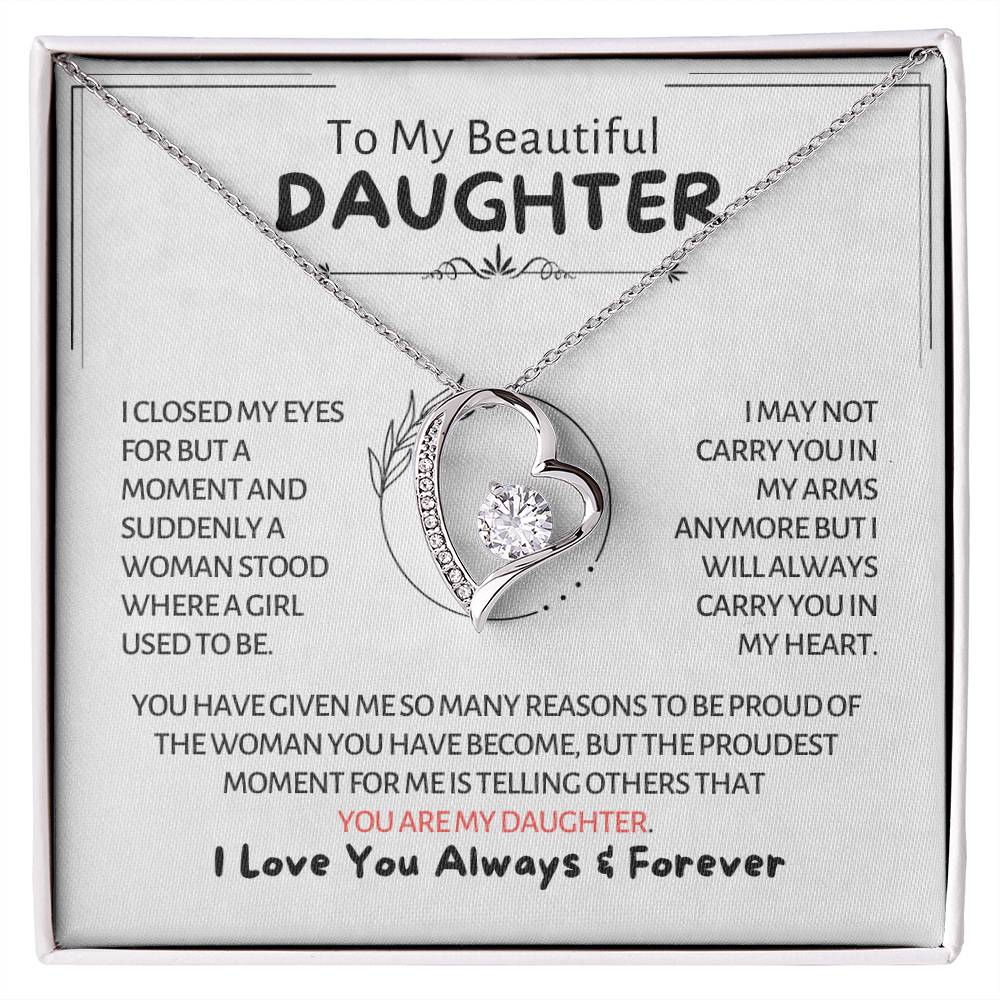To My Beautiful Daughter - Girl To Woman - Forever Love