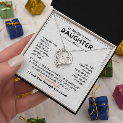 To My Beautiful Daughter - Girl To Woman - Forever Love
