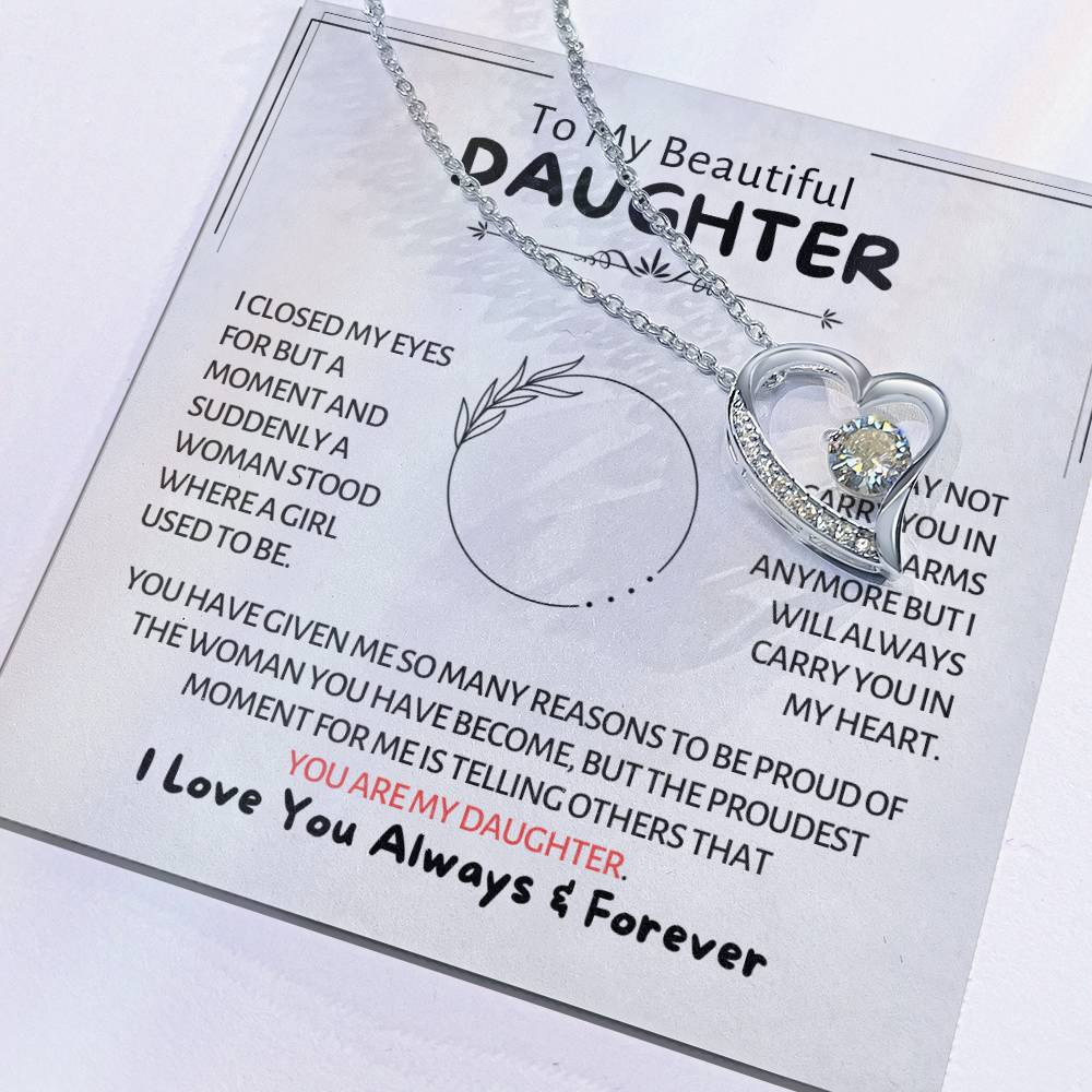 To My Beautiful Daughter - Girl To Woman - Forever Love
