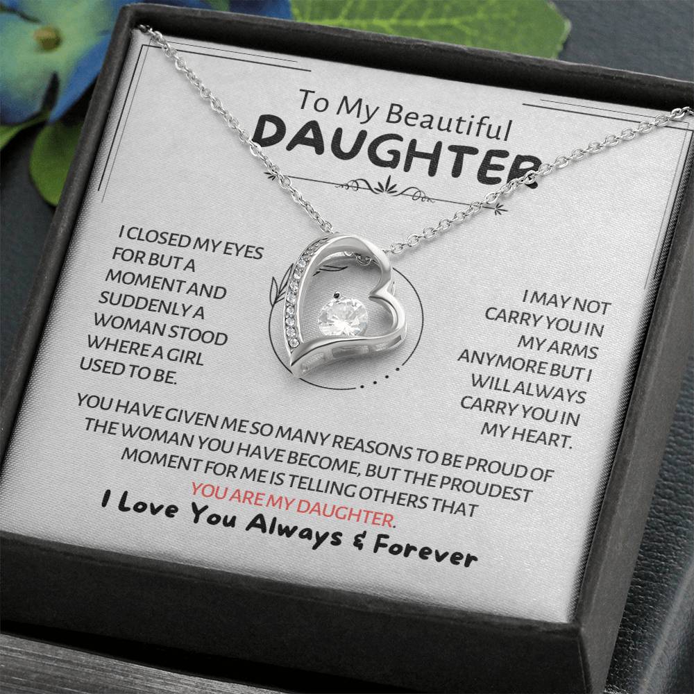 To My Beautiful Daughter - Girl To Woman - Forever Love