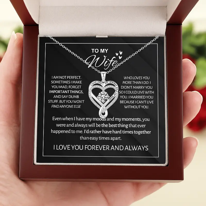To My Wife - Forever & Always Necklace